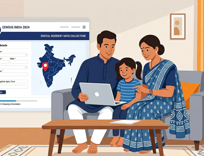 जनगणना 2027 स्व-गणना: घर बैठे ऑनलाइन Census कैसे भरें? — पूरी जानकारी हिंदी में