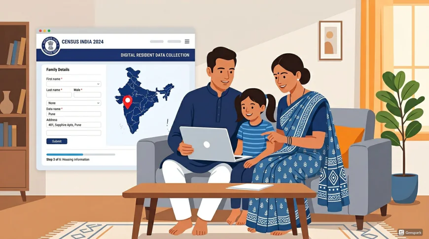 जनगणना 2027 स्व-गणना: घर बैठे ऑनलाइन Census कैसे भरें? — पूरी जानकारी हिंदी में