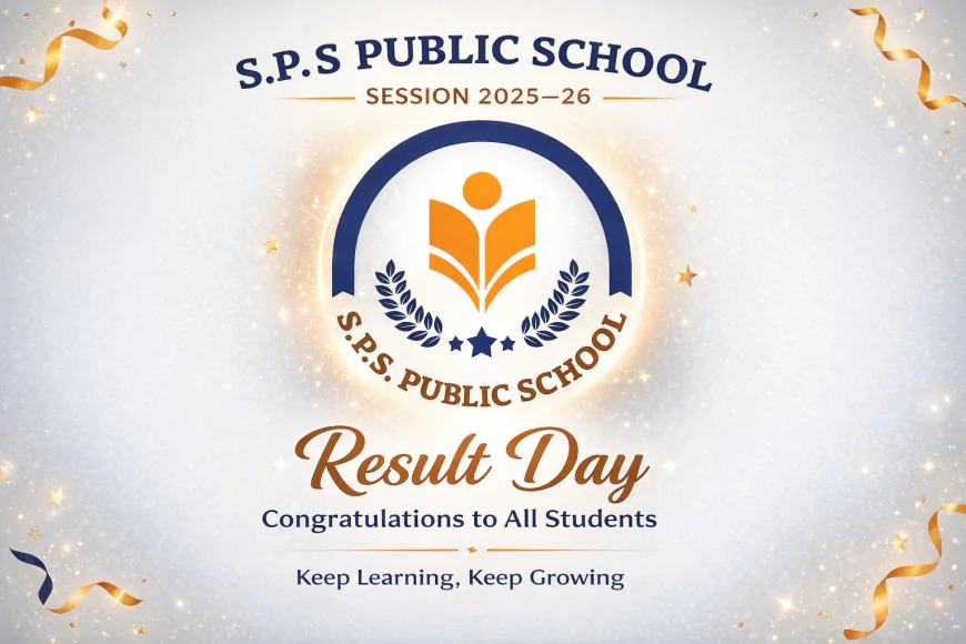 S.P.S. Public School Bhogpur: शैक्षणिक उत्कृष्टता और अभिभावकों के भरोसे का प्रतीक, वार्षिक परिणाम दिवस पर दिखा उत्साह