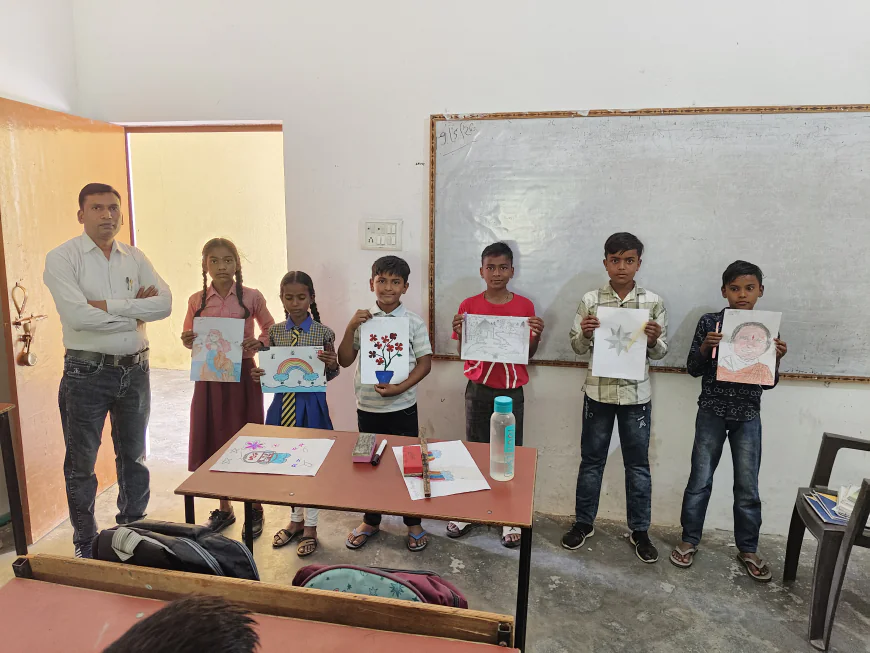 Gyan jyoti inter college bagless day -1 