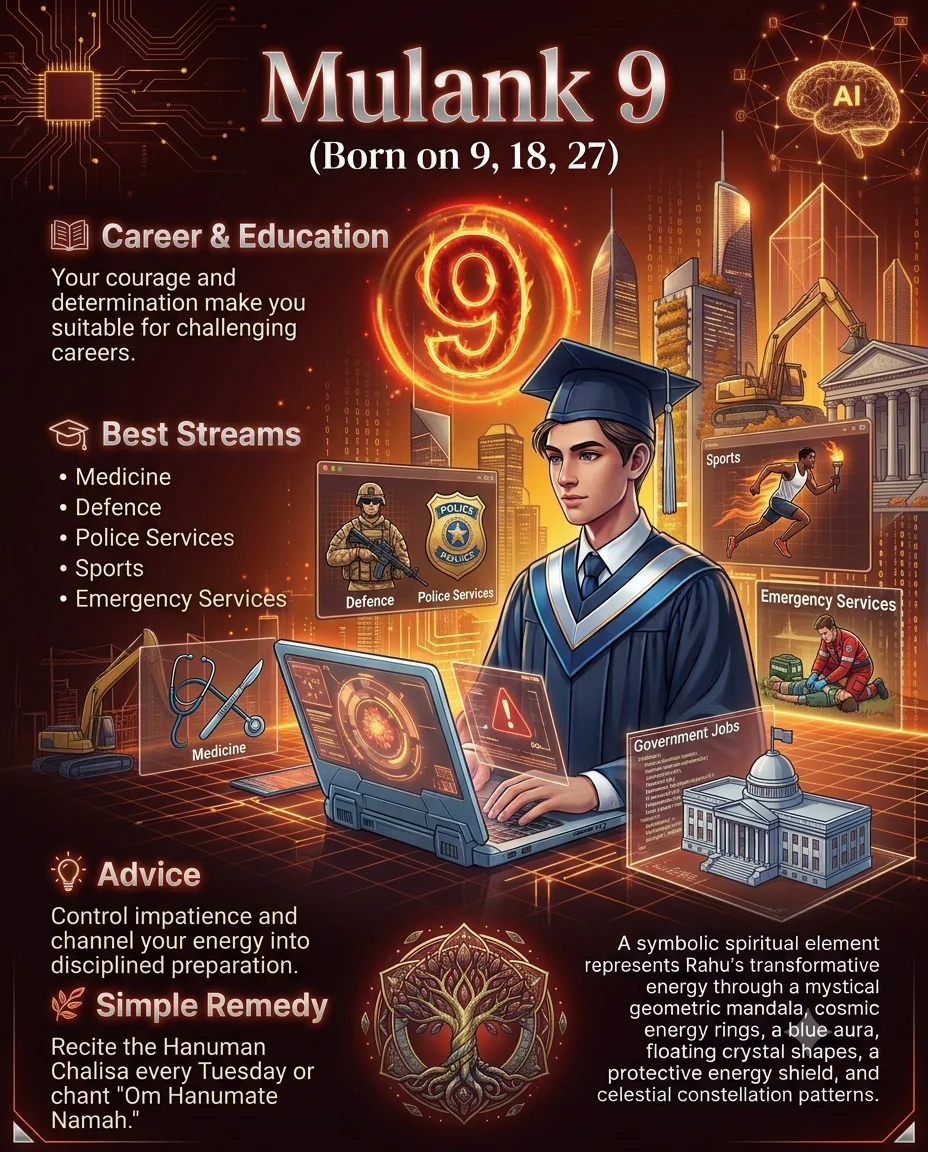 numerology mulank 9