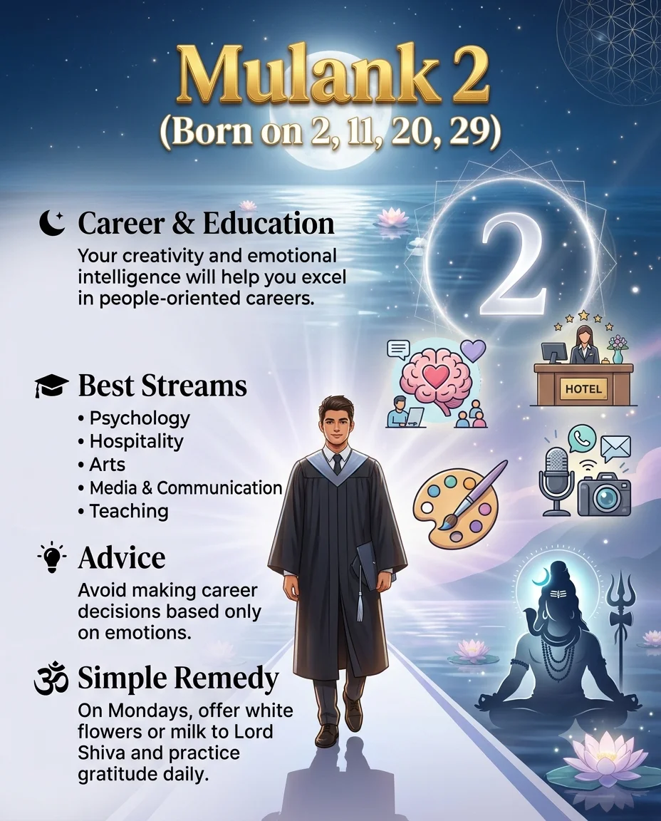 numerology mulank 2