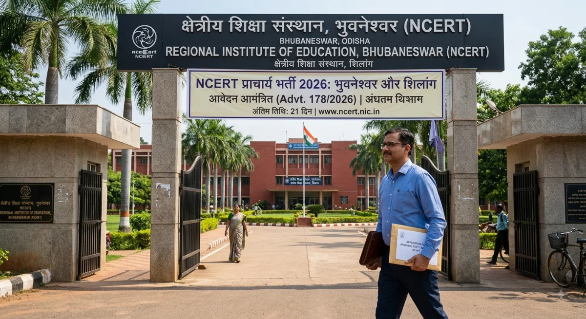 NCERT प्राचार्य भर्ती 2026 - विज्ञापन संख्या 178/2026 की जानकारी