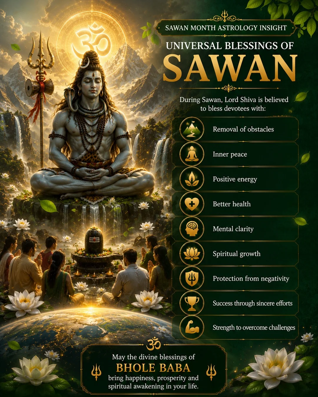 Universal Blessings of Sawan