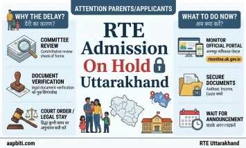 RTE Uttarakhand Admission 2026-27 phase 2 and 3 delay updates