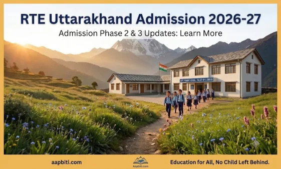 RTE Uttarakhand Admission 2026-27 Online Application and Eligibility