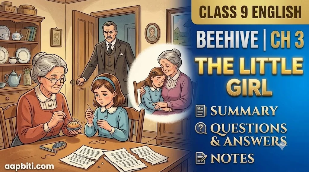 The Little Girl Class 9 English Beehive Chapter 3 Summary and Question Answers
