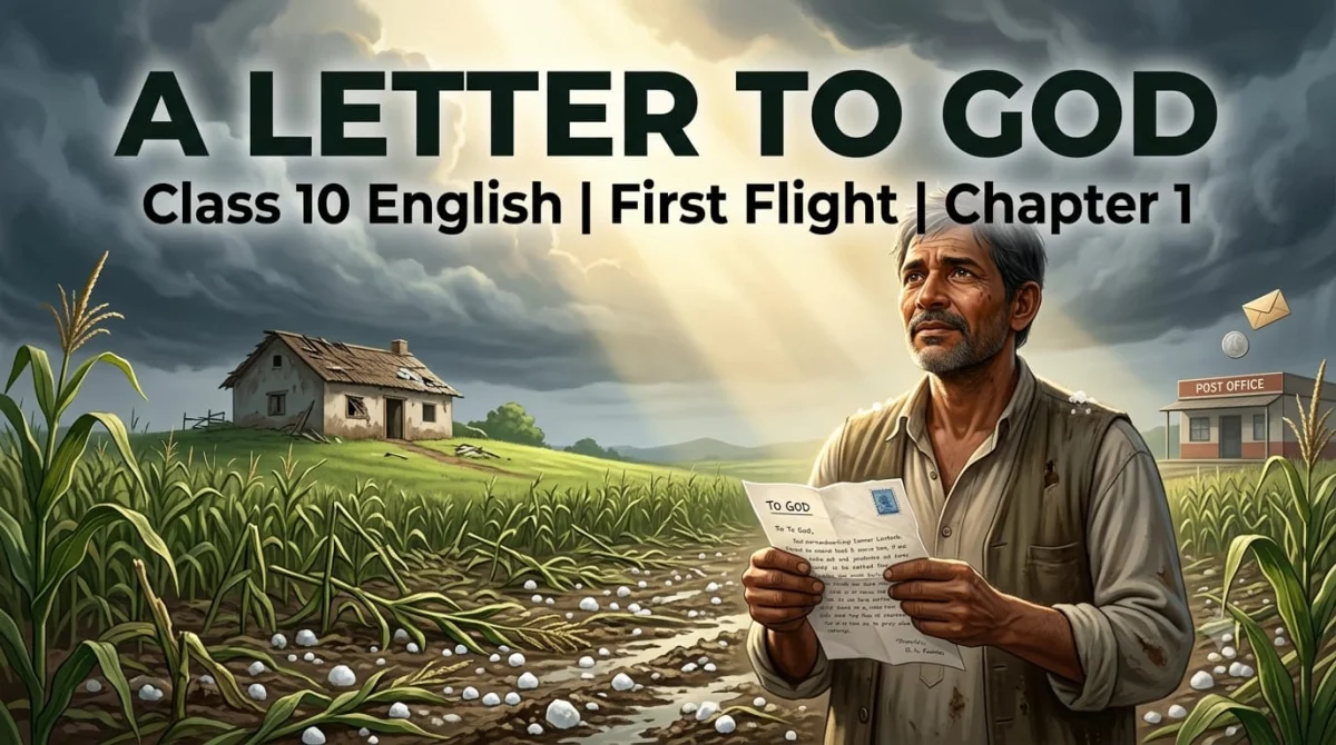 Class 10 English First Flight Chapter 1 A Letter to God summary and NCERT solutions guide